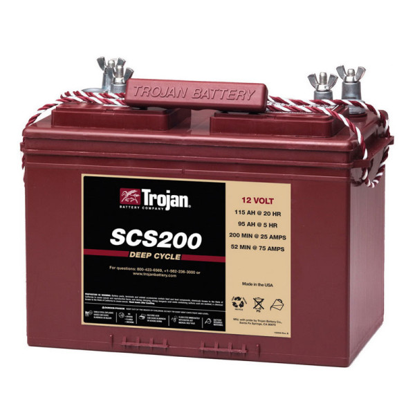 Тяговый аккумулятор для лодочного электромотора TROJAN SCS200 в Кемерово Тяговый аккумулятор для лодочного электромотора TROJAN SCS200 в Кемерово
